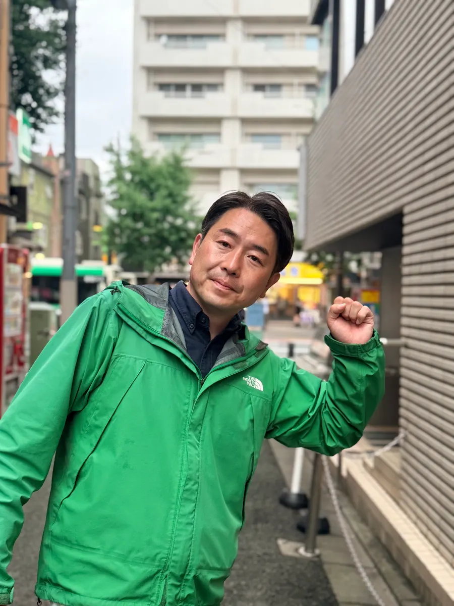 街頭1000本ノックの活動写真（6月5日 夕方・高円寺・和田・堀ノ内周辺）