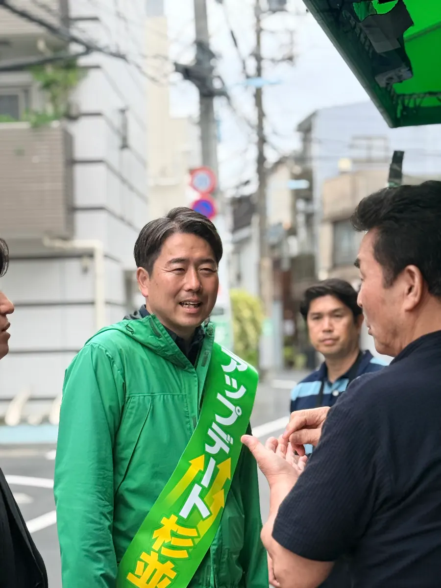 街頭1000本ノックの活動写真（6月5日 午前・阿佐谷・成田周辺）