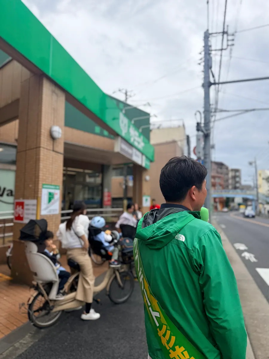 街頭1000本ノックの活動写真（6月9日 午後・阿佐谷・成田周辺）
