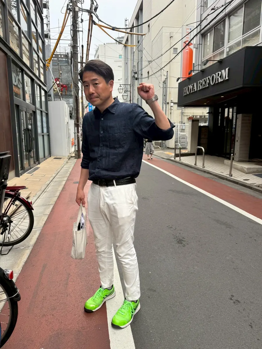 街頭1000本ノックの活動写真（6月5日 午後・荻窪・天沼・清水周辺）