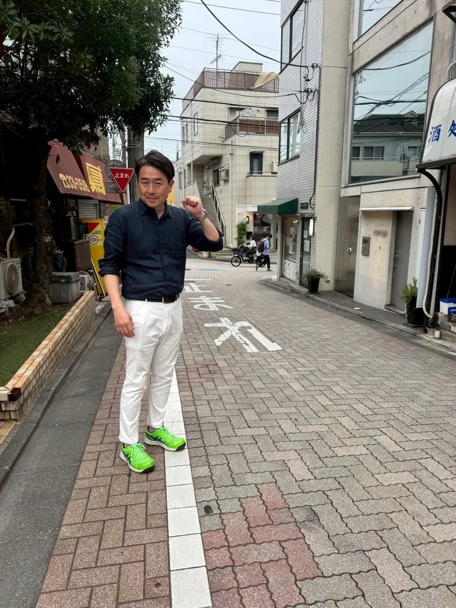 街頭1000本ノックの活動写真（6月5日 午後・荻窪・天沼・清水周辺）