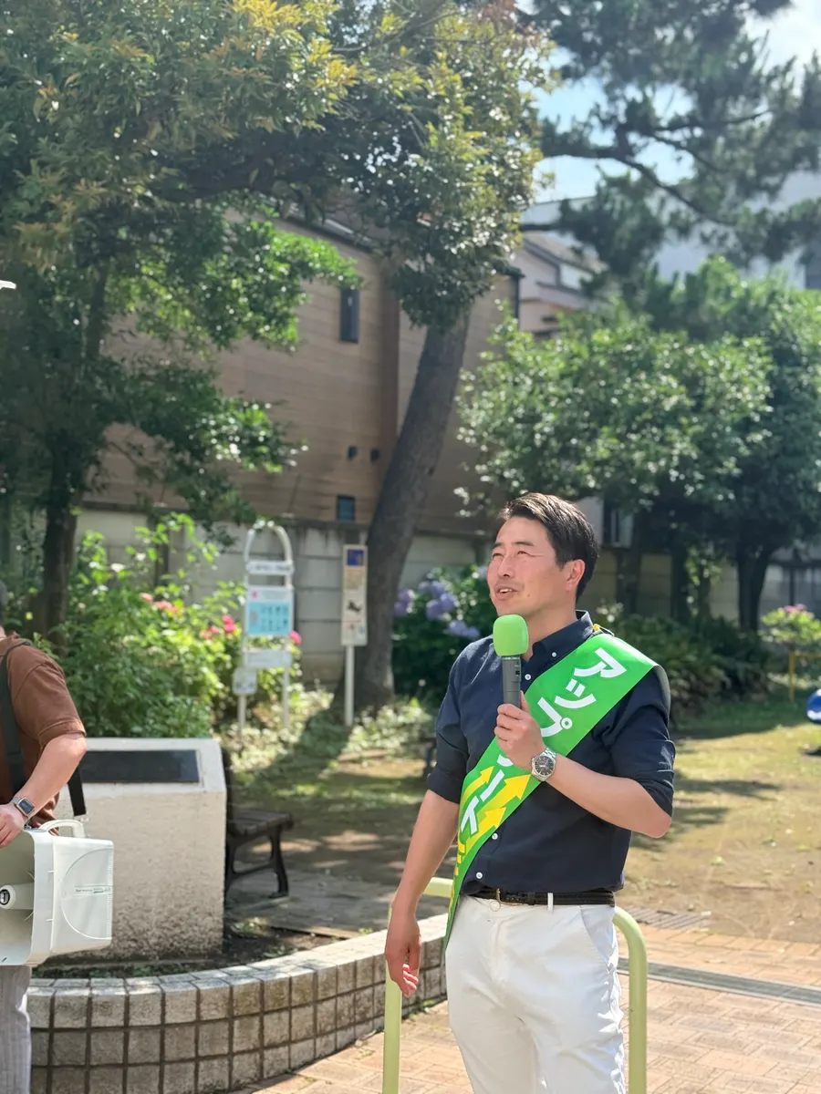 街頭1000本ノックの活動写真（6月13日 午後・高円寺・和田・堀ノ内周辺）
