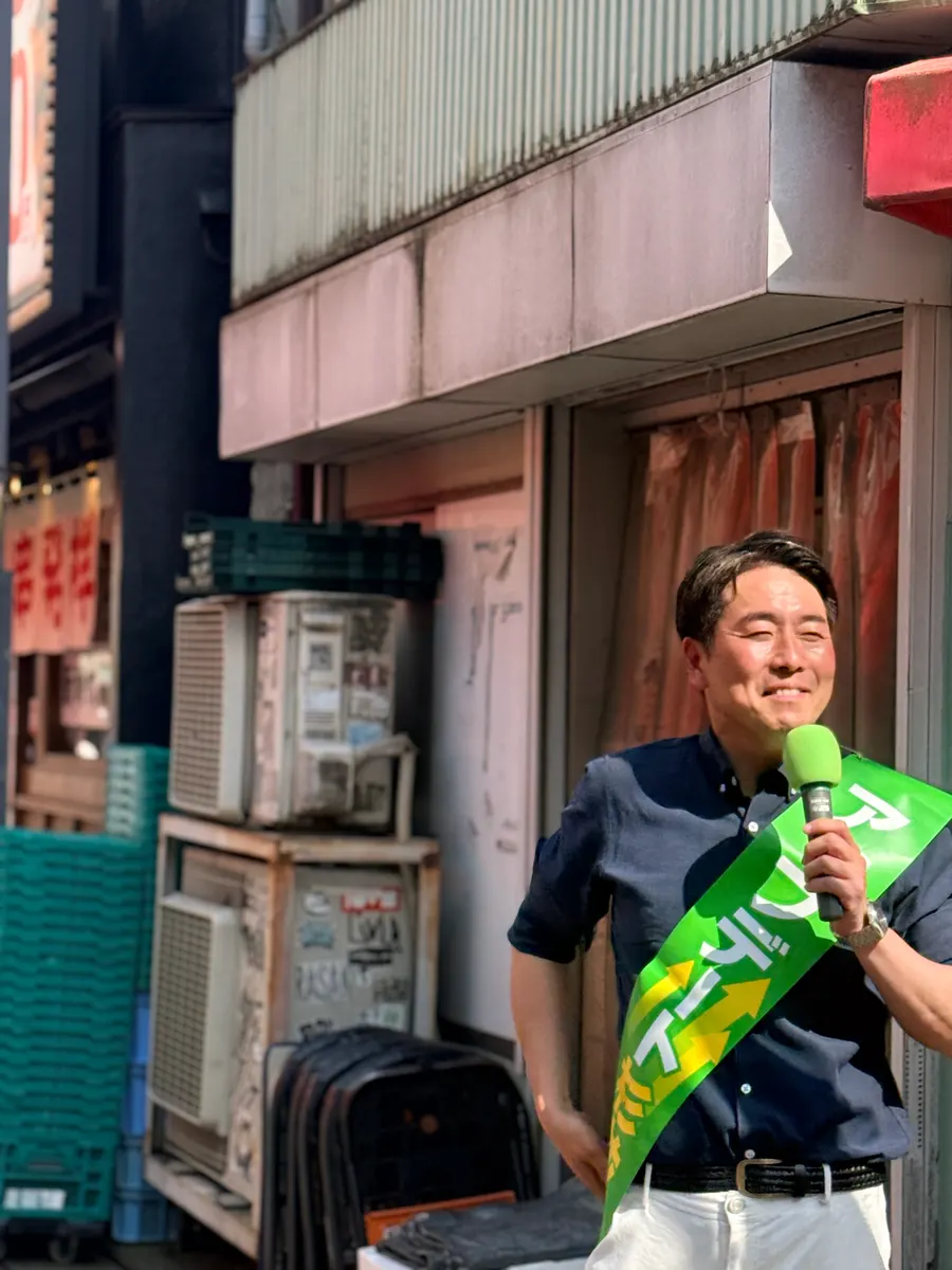 街頭1000本ノックの活動写真（6月13日 午後・高円寺・和田・堀ノ内周辺）