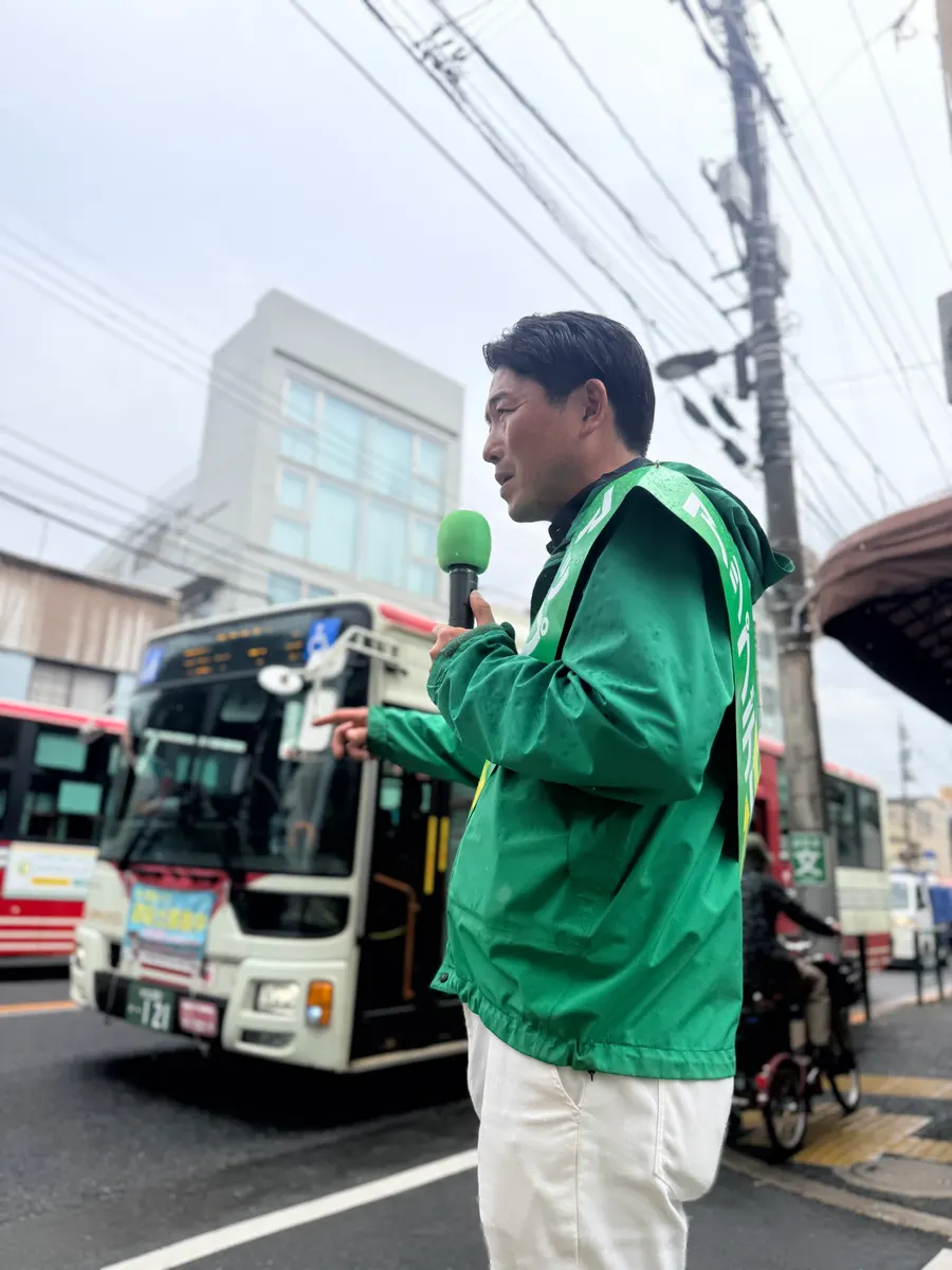 街頭1000本ノックの活動写真（6月9日 昼・阿佐谷・成田周辺）
