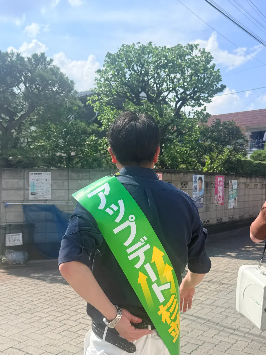 街頭1000本ノックの活動写真（6月13日 午後・高円寺・和田・堀ノ内周辺）