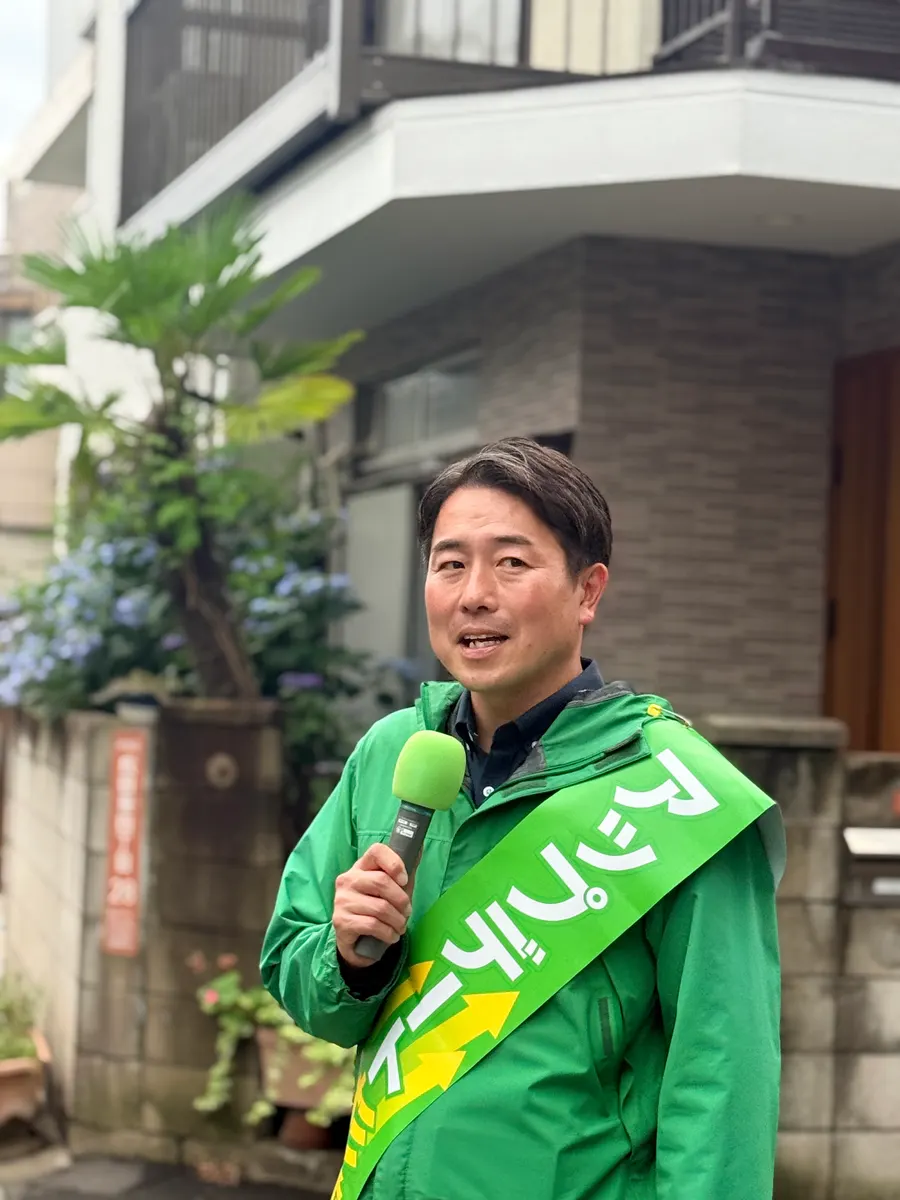 街頭1000本ノックの活動写真（6月9日 昼・阿佐谷・成田周辺）