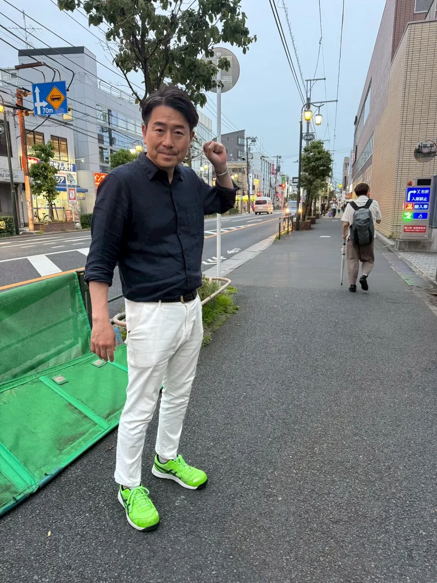 街頭1000本ノックの活動写真（6月5日 午後・荻窪・天沼・清水周辺）