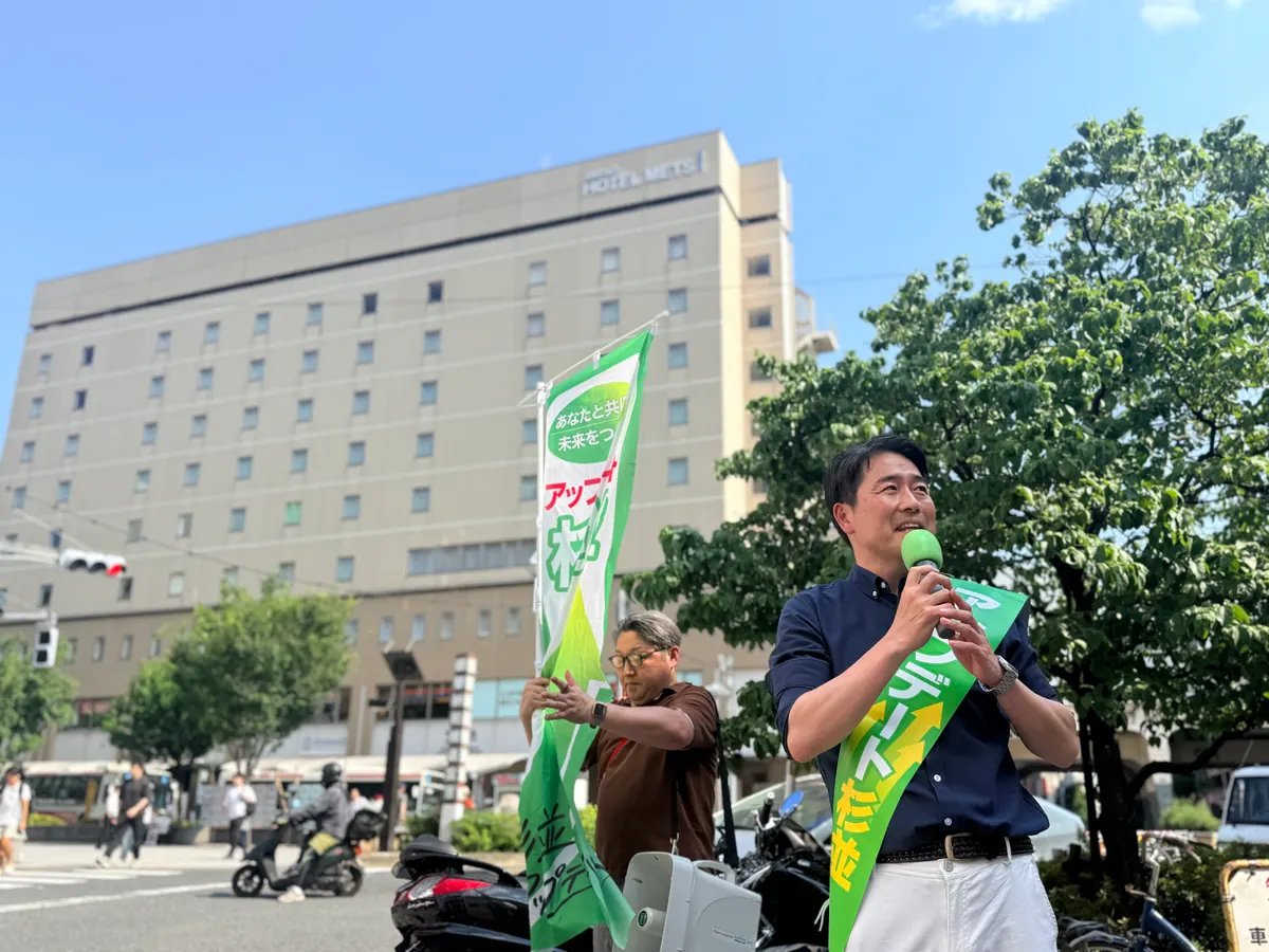 街頭1000本ノックの活動写真（6月13日 午後・高円寺・和田・堀ノ内周辺）