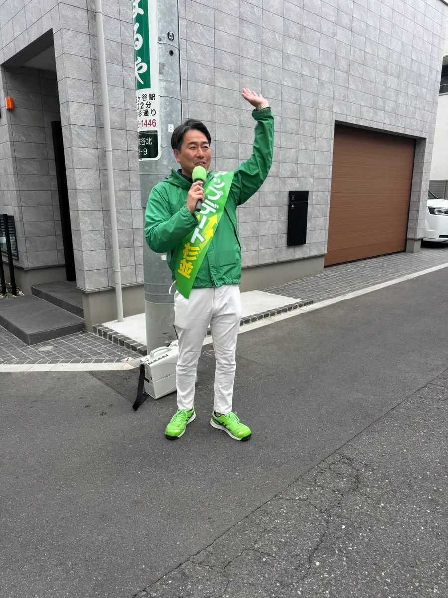 街頭1000本ノックの活動写真（6月5日 午前・阿佐谷・成田周辺）