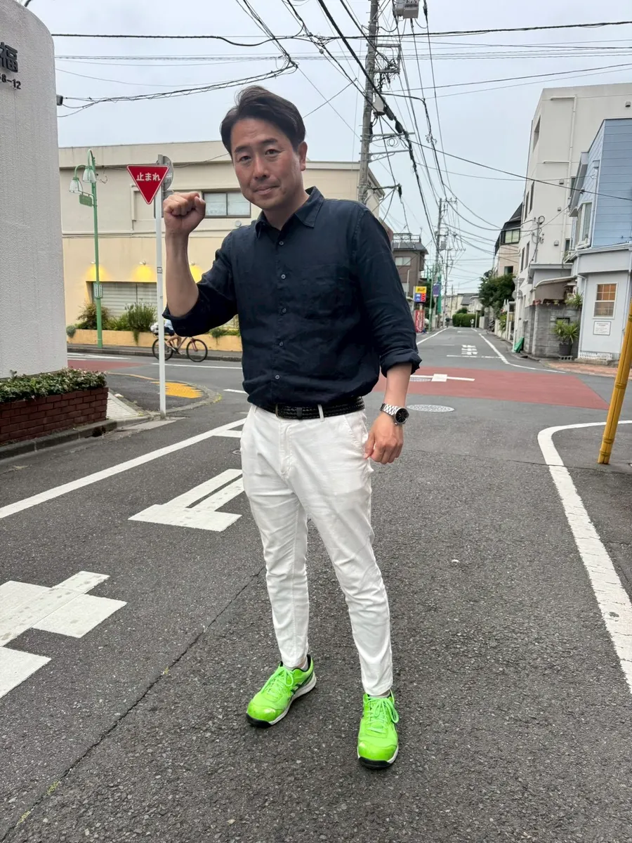 街頭1000本ノックの活動写真（6月5日 午後・荻窪・天沼・清水周辺）