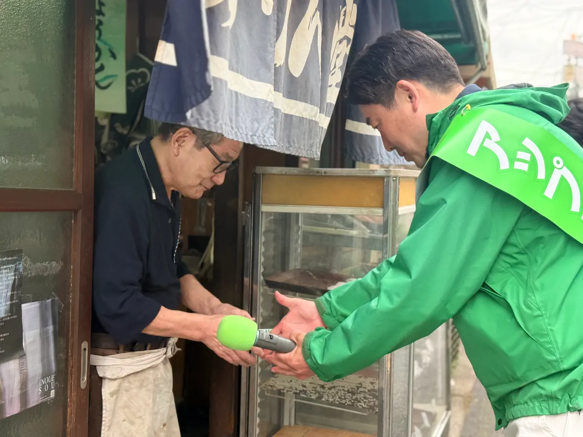 街頭1000本ノックの活動写真（6月5日 午前・荻窪・天沼・清水周辺）