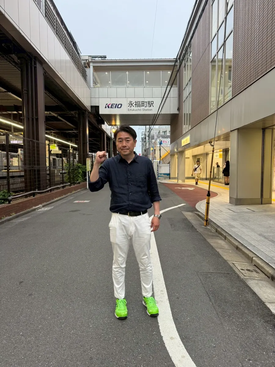 街頭1000本ノックの活動写真（6月5日 午後・荻窪・天沼・清水周辺）