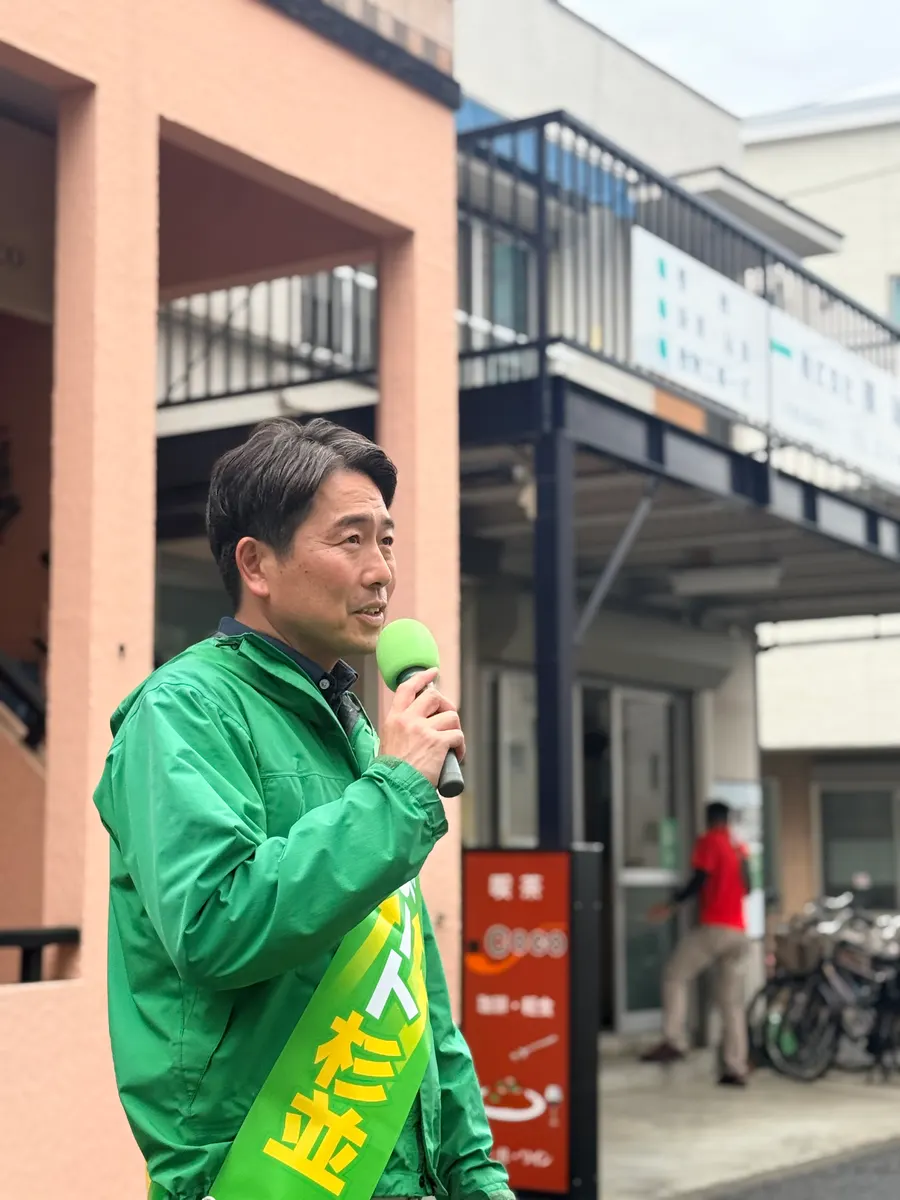 街頭1000本ノックの活動写真（6月9日 午後・阿佐谷・成田周辺）