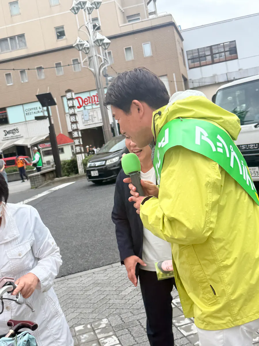 街頭1000本ノックの活動写真（6月15日 昼・高円寺・和田・堀ノ内周辺）