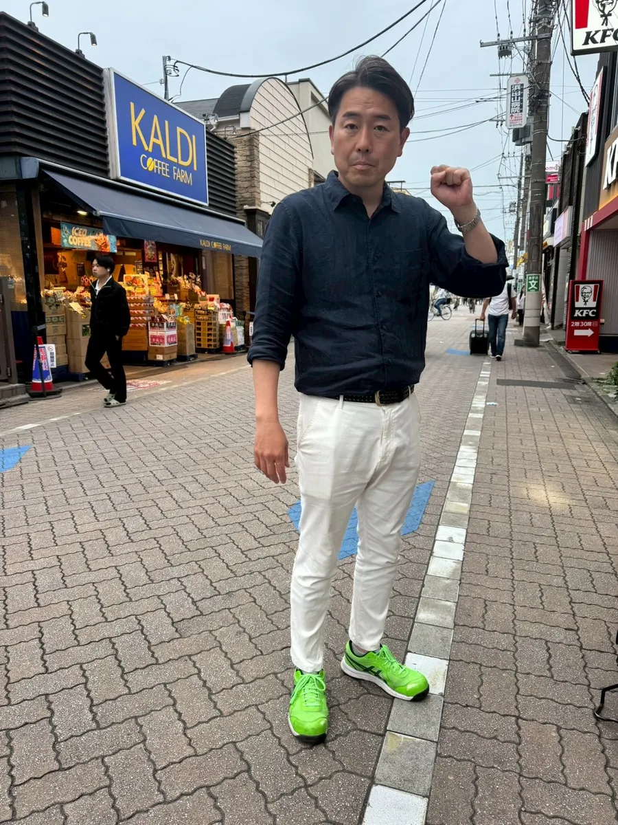 街頭1000本ノックの活動写真（6月5日 午後・荻窪・天沼・清水周辺）