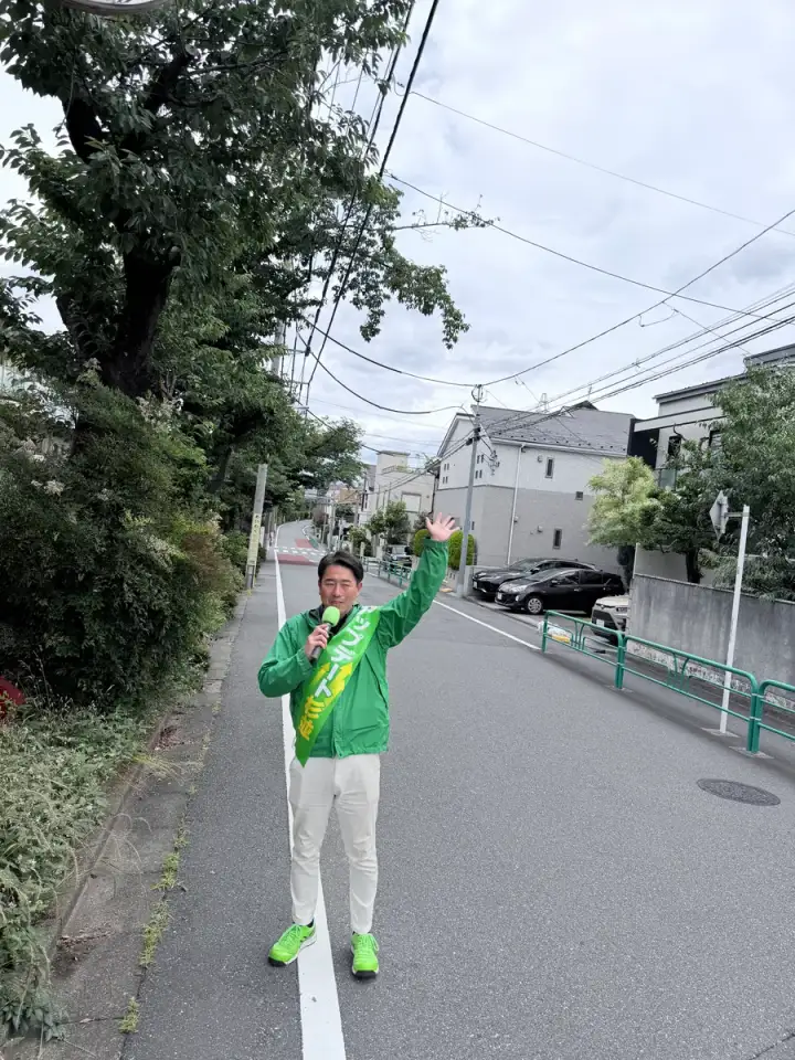 街頭1000本ノックの活動写真（6月4日 午前・荻窪・天沼・清水周辺）