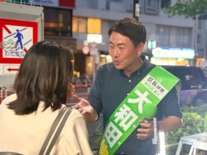街頭1000本ノックの活動写真（6月22日 夜・高円寺・和田・堀ノ内周辺）