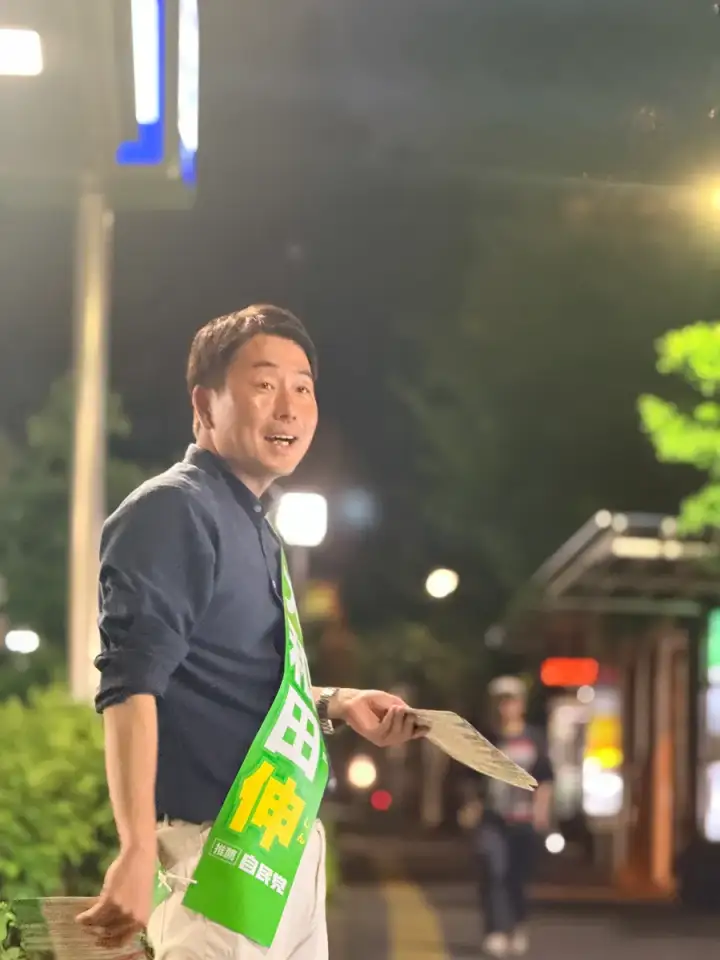 街頭1000本ノックの活動写真（6月22日 夜・高円寺・和田・堀ノ内周辺）