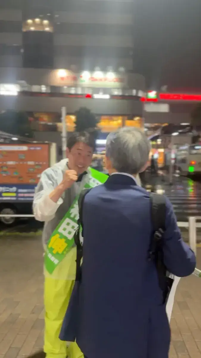 街頭1000本ノックの活動写真（6月26日 夜・阿佐谷・成田周辺）