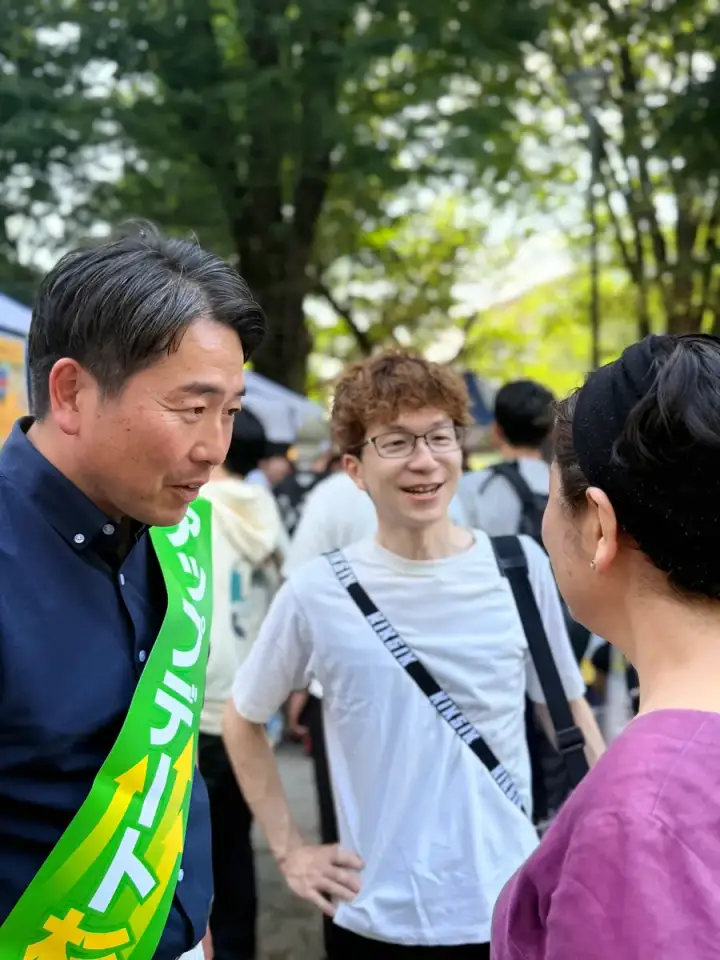 街頭1000本ノックの活動写真（6月6日 午後・高井戸・久我山・浜田山周辺）