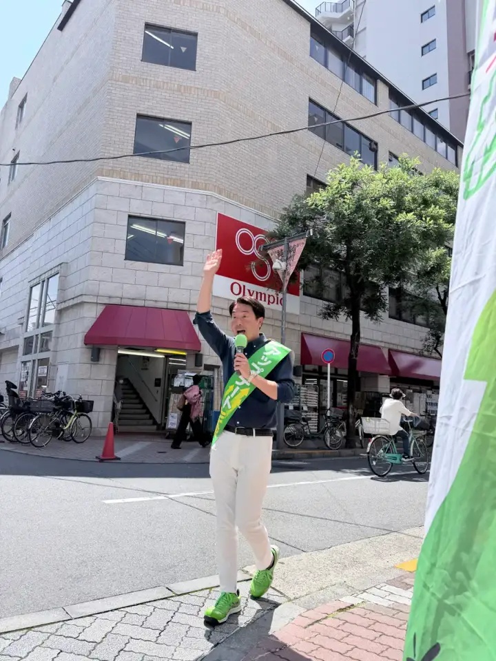 街頭1000本ノックの活動写真（6月16日 午前・高円寺・和田・堀ノ内周辺）