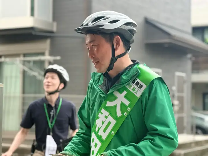 街頭1000本ノックの活動写真（6月21日 午前・高井戸・久我山・浜田山周辺）