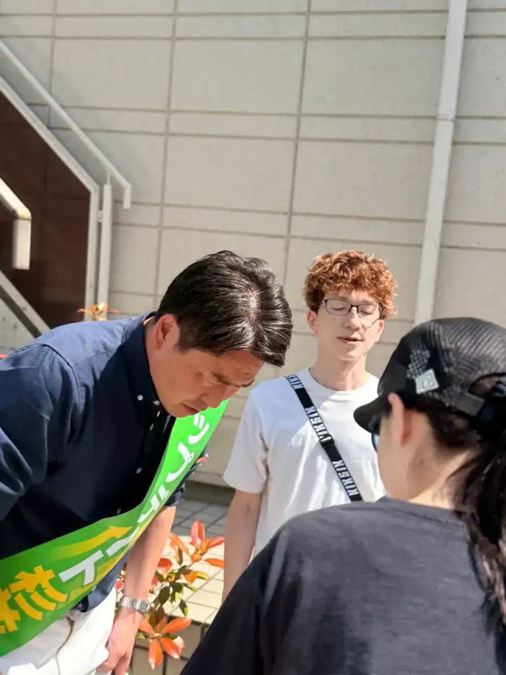街頭1000本ノックの活動写真（6月6日 午後・高井戸・久我山・浜田山周辺）