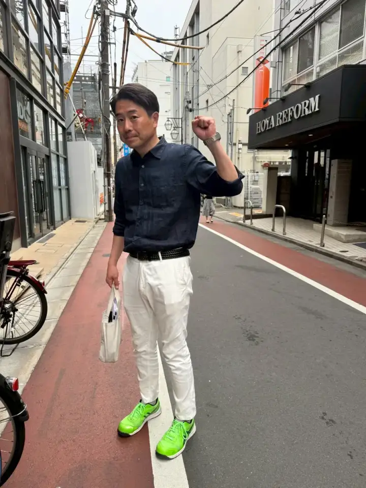 街頭1000本ノックの活動写真（6月2日 午後・西荻・善福寺・桃井周辺）