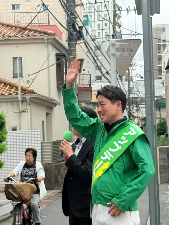 街頭1000本ノックの活動写真（6月5日 午前・阿佐谷・成田周辺）
