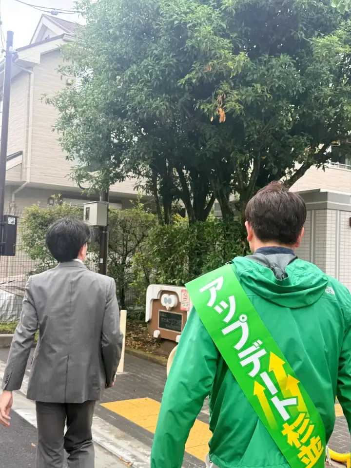 街頭1000本ノックの活動写真（6月15日 午前・阿佐谷・成田周辺）