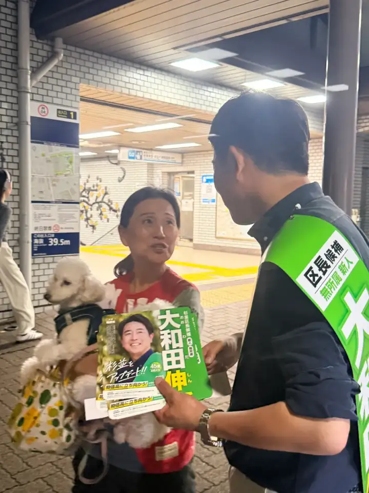 街頭1000本ノックの活動写真（6月22日 夜・高円寺・和田・堀ノ内周辺）