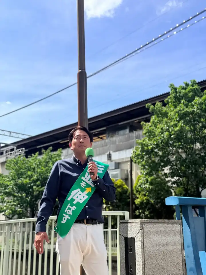 街頭1000本ノックの活動写真（6月17日 午後・高井戸・久我山・浜田山周辺）