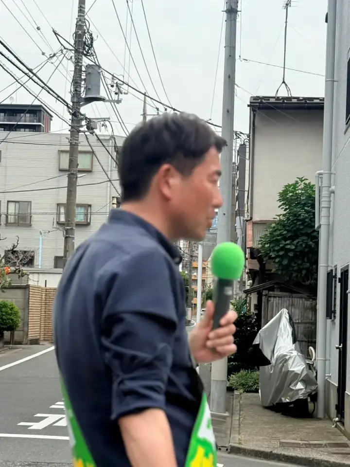 街頭1000本ノックの活動写真（6月22日 昼・高円寺・和田・堀ノ内周辺）