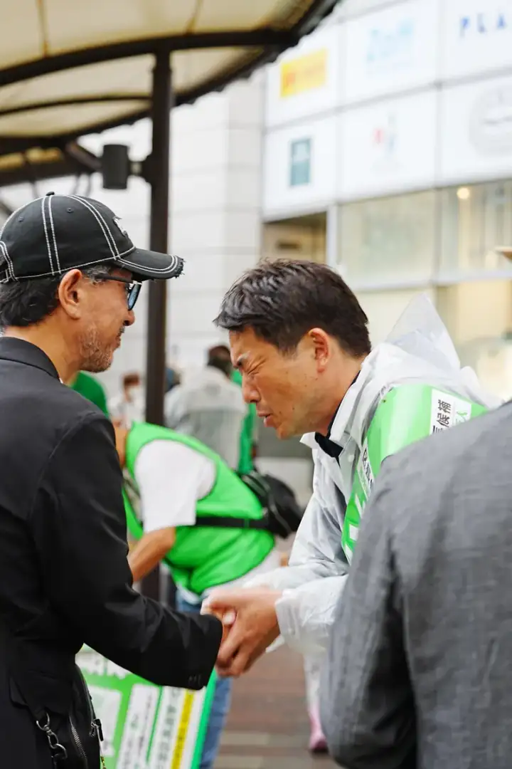 街頭1000本ノックの活動写真（6月27日 午後・阿佐谷・成田周辺）