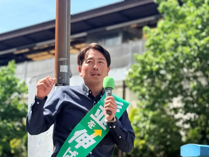 街頭1000本ノックの活動写真（6月17日 午後・高井戸・久我山・浜田山周辺）