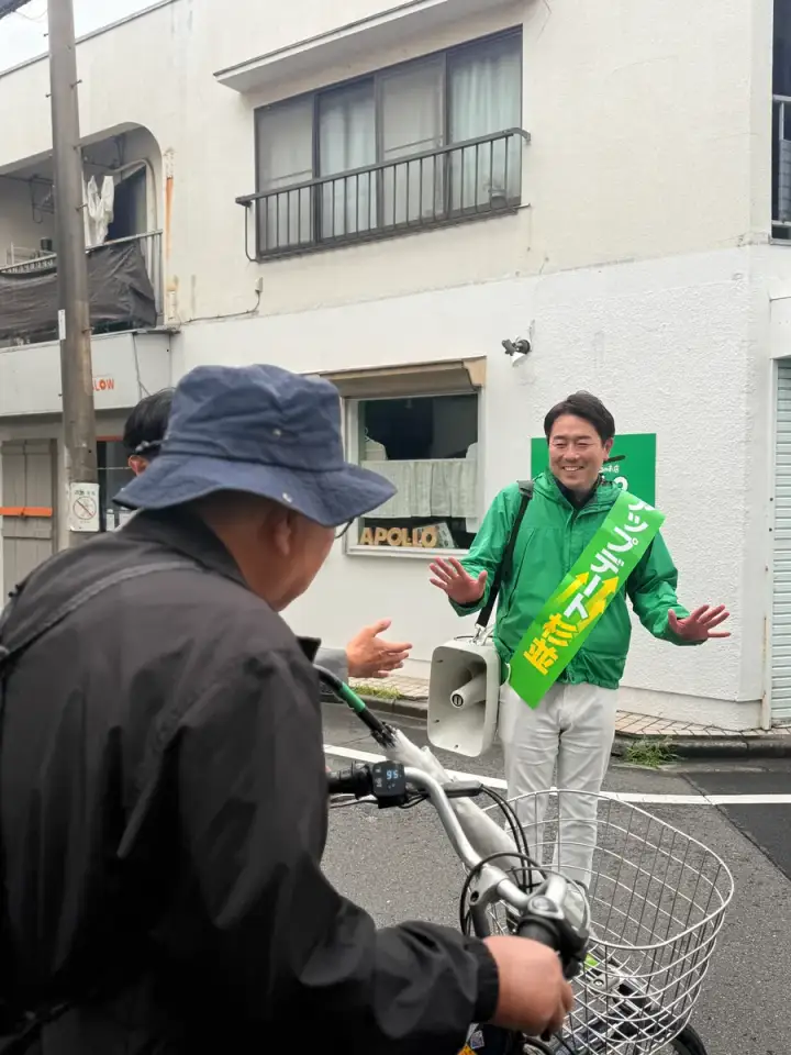 街頭1000本ノックの活動写真（6月15日 午前・阿佐谷・成田周辺）