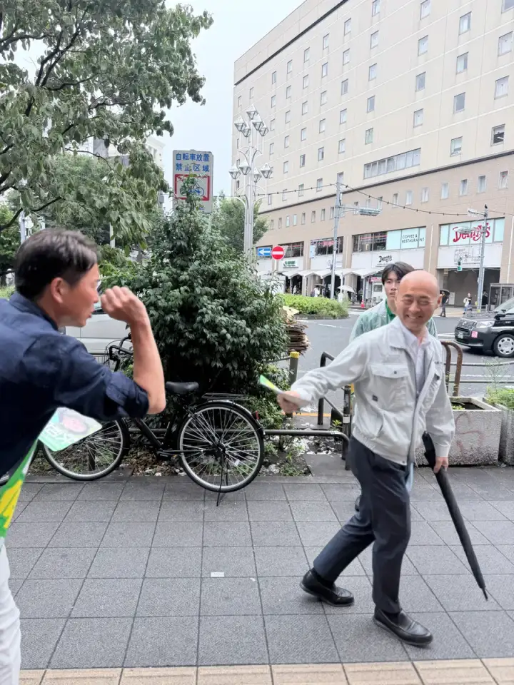 街頭1000本ノックの活動写真（6月25日 午前・高円寺・和田・堀ノ内周辺）