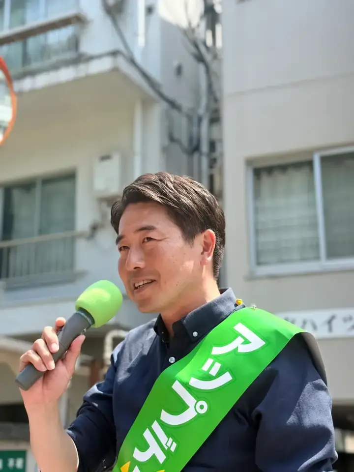 街頭1000本ノックの活動写真（6月13日 昼・高円寺・和田・堀ノ内周辺）