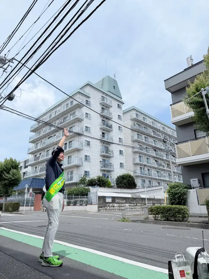 街頭1000本ノックの活動写真（6月16日 午前・高円寺・和田・堀ノ内周辺）