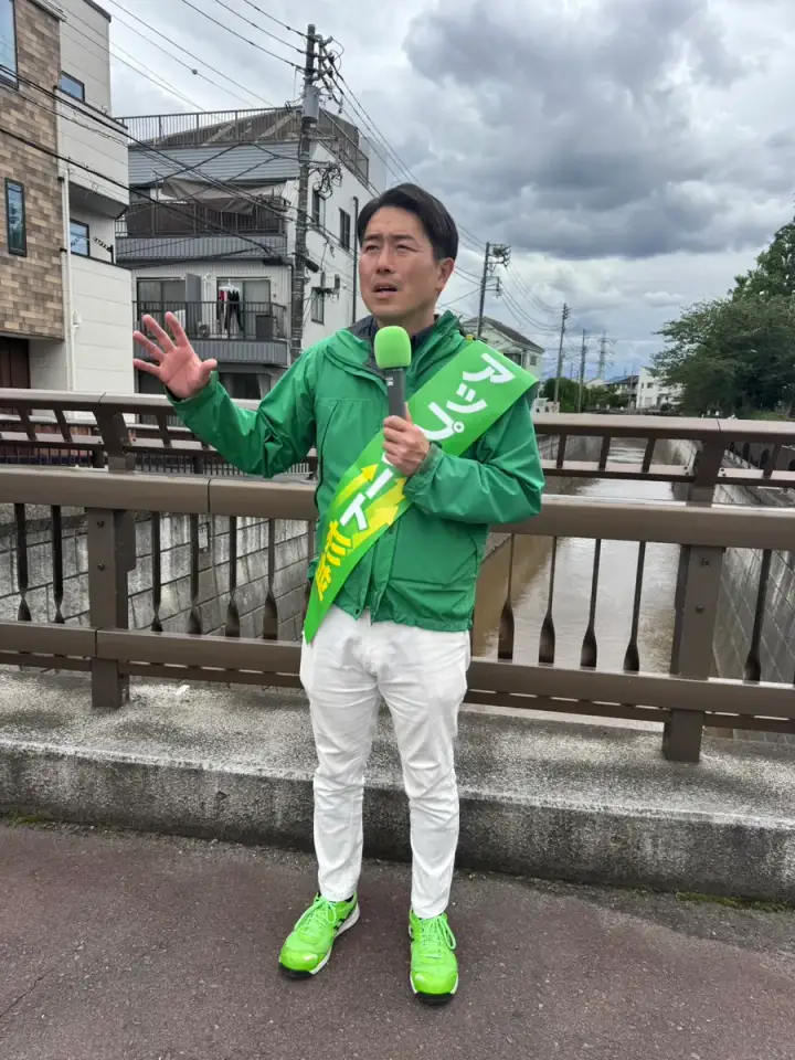 街頭1000本ノックの活動写真（6月4日 午後・永福・和泉・方南周辺）