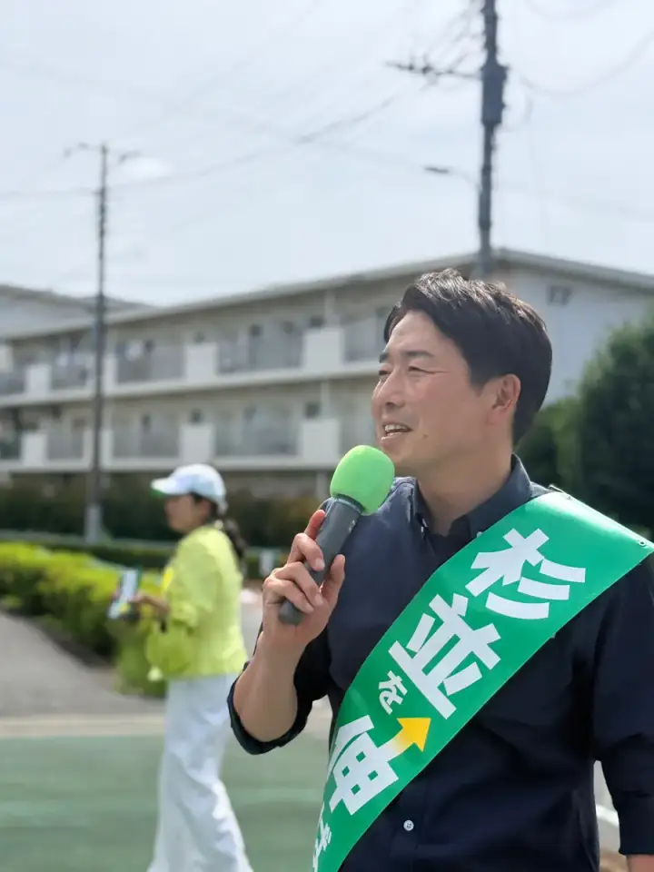 街頭1000本ノックの活動写真（6月17日 午後・高井戸・久我山・浜田山周辺）