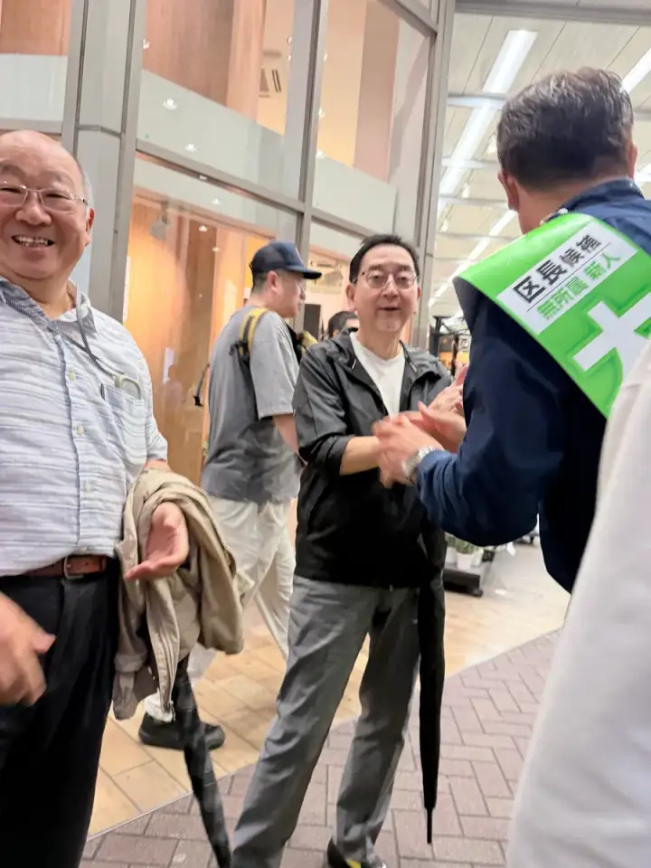 街頭1000本ノックの活動写真（6月27日 夕方・西荻・善福寺・桃井周辺）