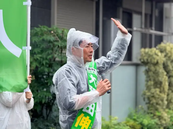 街頭1000本ノックの活動写真（6月25日 昼・阿佐谷・成田周辺）