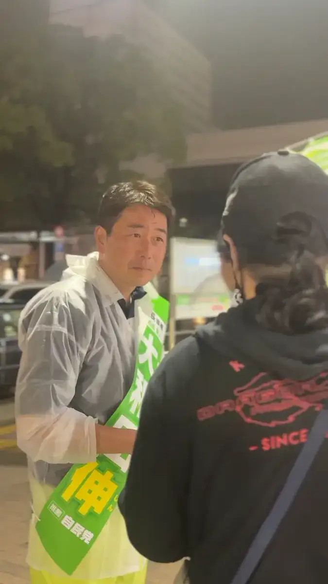 街頭1000本ノックの活動写真（6月26日 夜・阿佐谷・成田周辺）