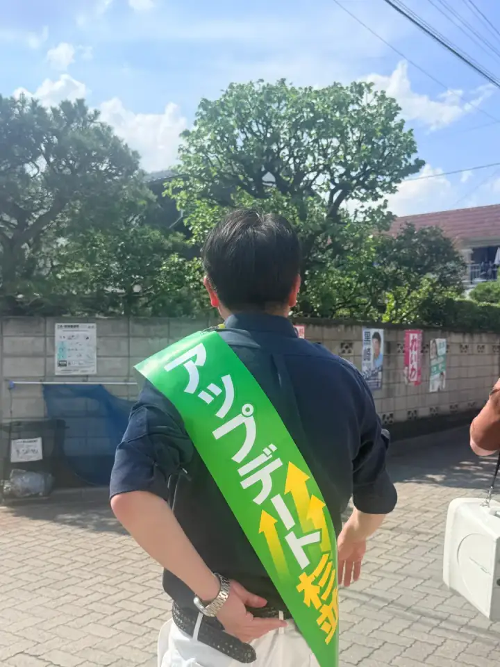 街頭1000本ノックの活動写真（6月13日 午後・高円寺・和田・堀ノ内周辺）