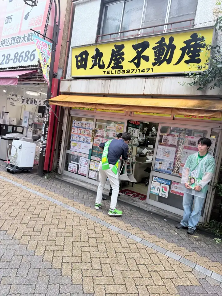 街頭1000本ノックの活動写真（6月25日 午前・高円寺・和田・堀ノ内周辺）