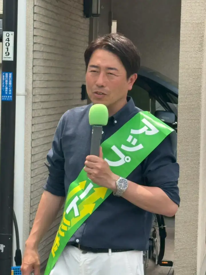 街頭1000本ノックの活動写真（6月19日 午前・井草・上井草・下井草周辺）