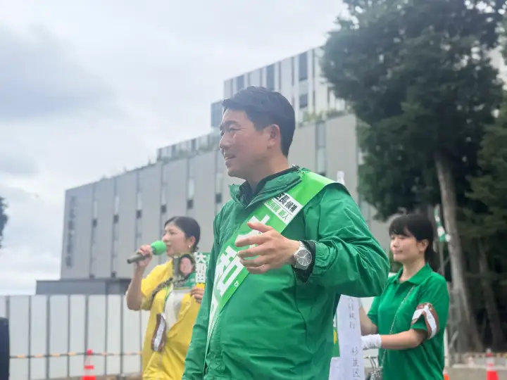 街頭1000本ノックの活動写真（6月21日 午後・阿佐谷・成田周辺）