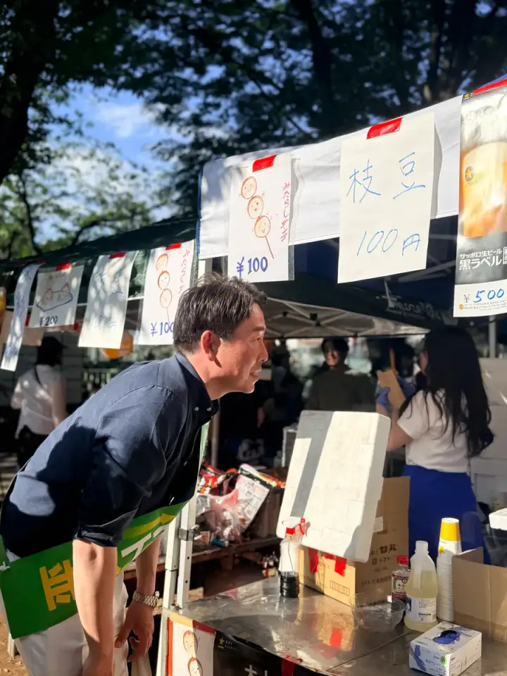 街頭1000本ノックの活動写真（6月6日 午後・高井戸・久我山・浜田山周辺）