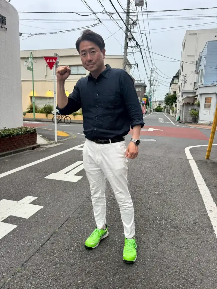 街頭1000本ノックの活動写真（6月2日 夕方・永福・和泉・方南周辺）